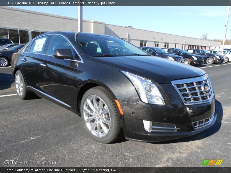 Black Diamond Tricoat / Jet Black 2014 Cadillac XTS Luxury FWD