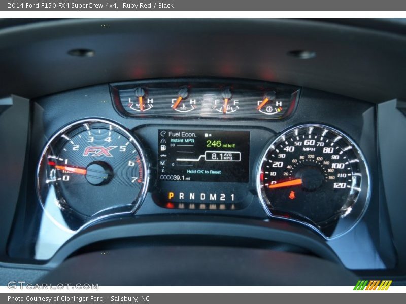  2014 F150 FX4 SuperCrew 4x4 FX4 SuperCrew 4x4 Gauges