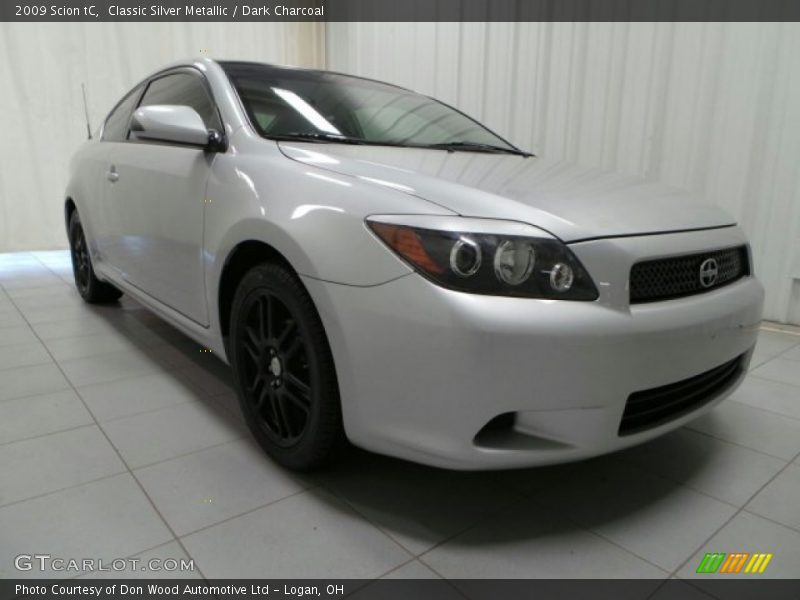 Classic Silver Metallic / Dark Charcoal 2009 Scion tC