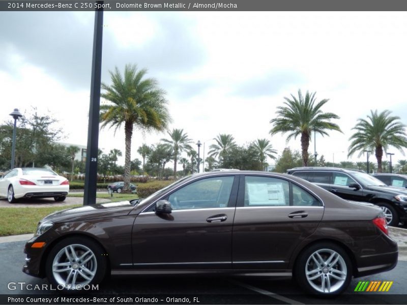 2014 C 250 Sport Dolomite Brown Metallic