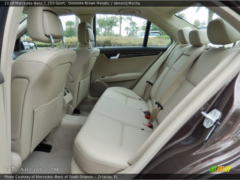 Dolomite Brown Metallic / Almond/Mocha 2014 Mercedes-Benz C 250 Sport
