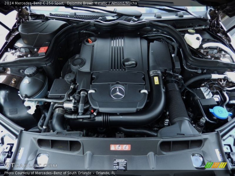  2014 C 250 Sport Engine - 1.8 Liter DI Turbocharged DOHC 16-Valve VVT 4 Cylinder