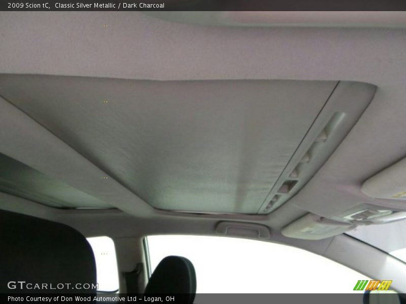 Classic Silver Metallic / Dark Charcoal 2009 Scion tC