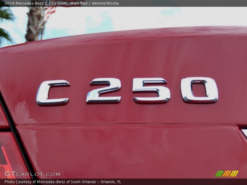 Mars Red / Almond/Mocha 2014 Mercedes-Benz C 250 Sport