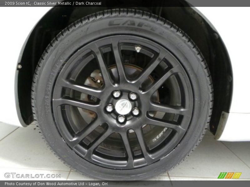 Classic Silver Metallic / Dark Charcoal 2009 Scion tC
