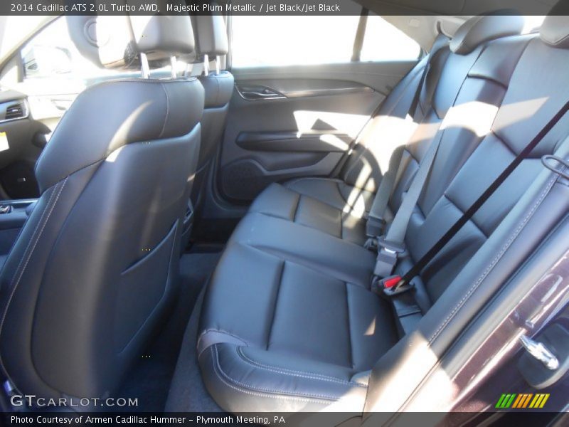 Majestic Plum Metallic / Jet Black/Jet Black 2014 Cadillac ATS 2.0L Turbo AWD