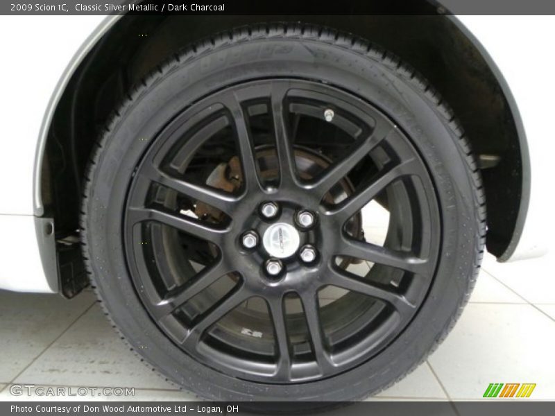 Classic Silver Metallic / Dark Charcoal 2009 Scion tC