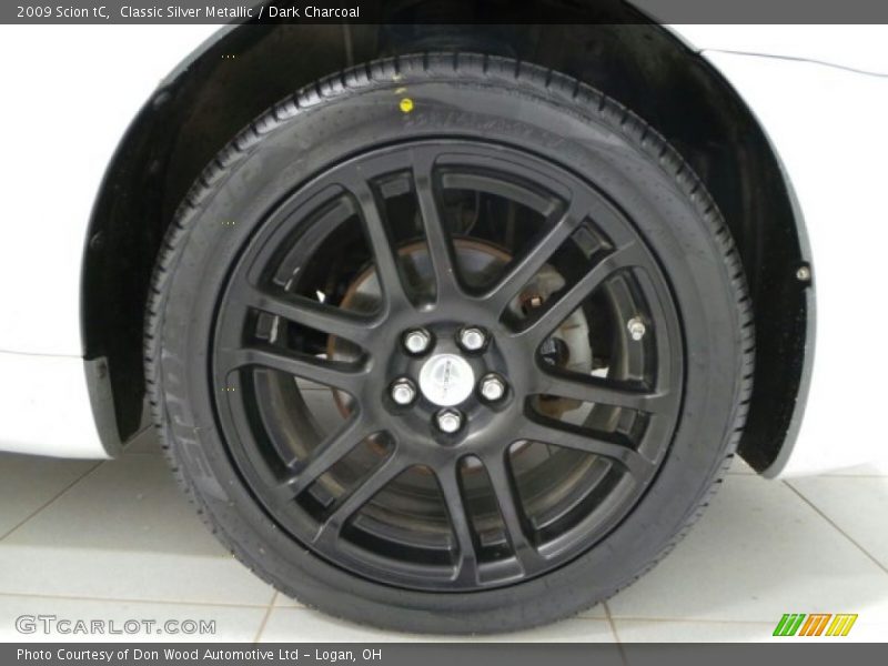 Classic Silver Metallic / Dark Charcoal 2009 Scion tC