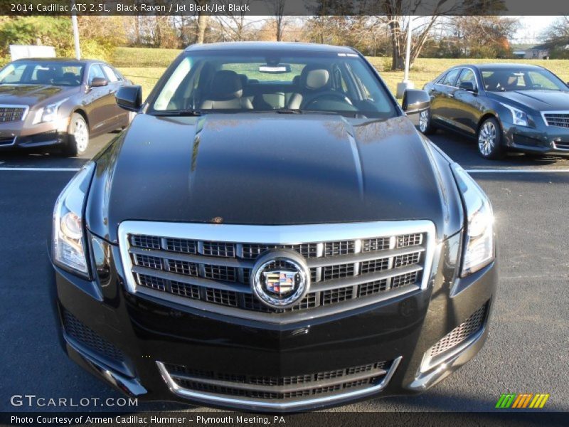 Black Raven / Jet Black/Jet Black 2014 Cadillac ATS 2.5L