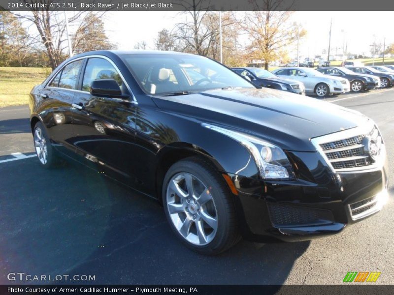Black Raven / Jet Black/Jet Black 2014 Cadillac ATS 2.5L