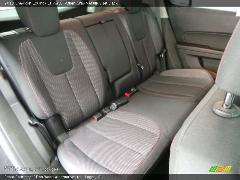Ashen Gray Metallic / Jet Black 2013 Chevrolet Equinox LT AWD
