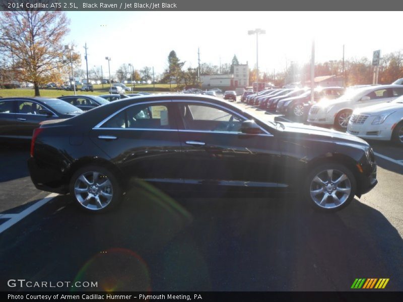 Black Raven / Jet Black/Jet Black 2014 Cadillac ATS 2.5L