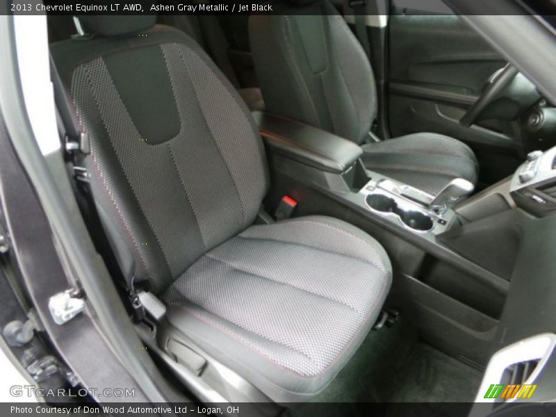Ashen Gray Metallic / Jet Black 2013 Chevrolet Equinox LT AWD