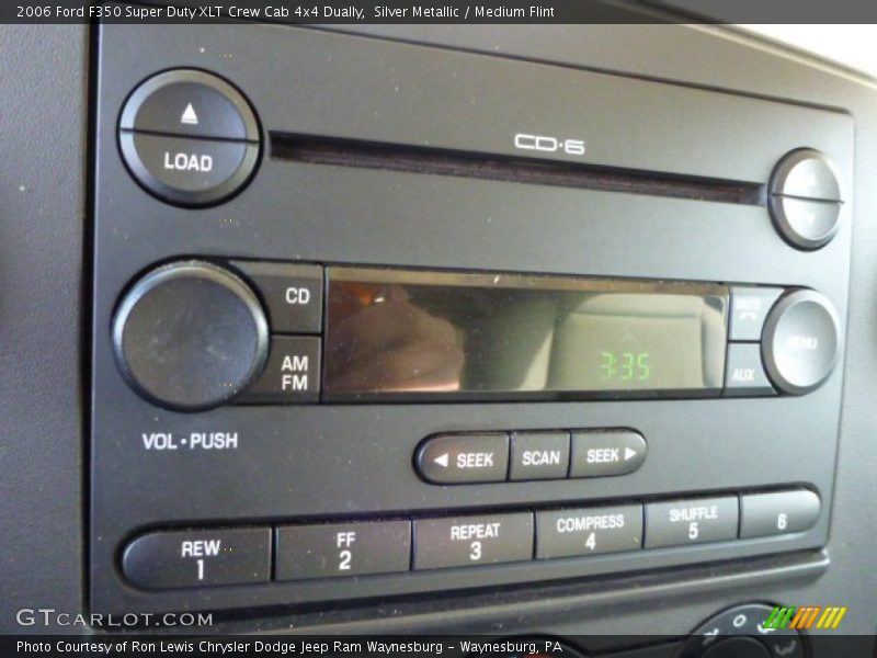 Silver Metallic / Medium Flint 2006 Ford F350 Super Duty XLT Crew Cab 4x4 Dually