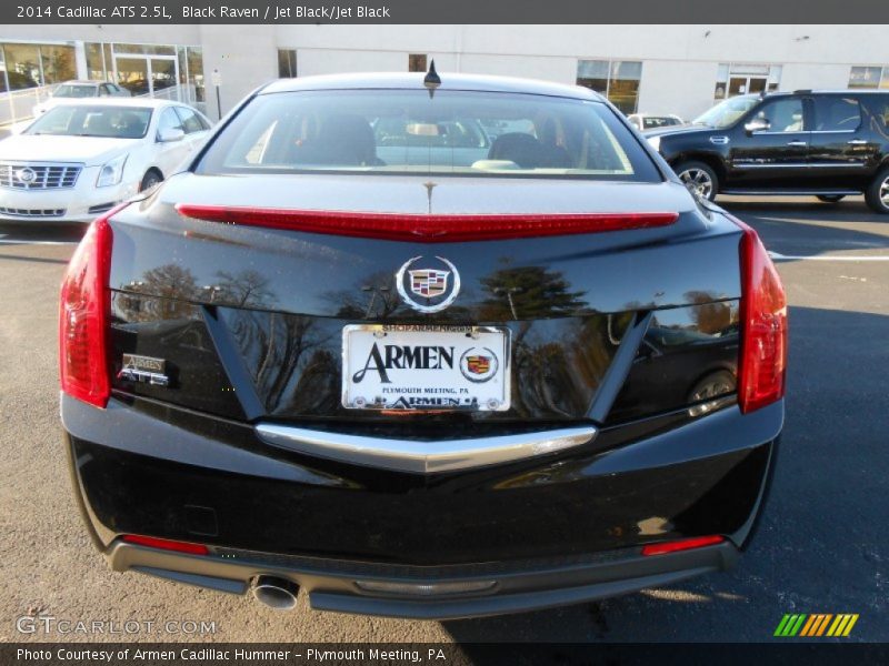 Black Raven / Jet Black/Jet Black 2014 Cadillac ATS 2.5L