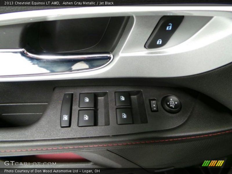Ashen Gray Metallic / Jet Black 2013 Chevrolet Equinox LT AWD