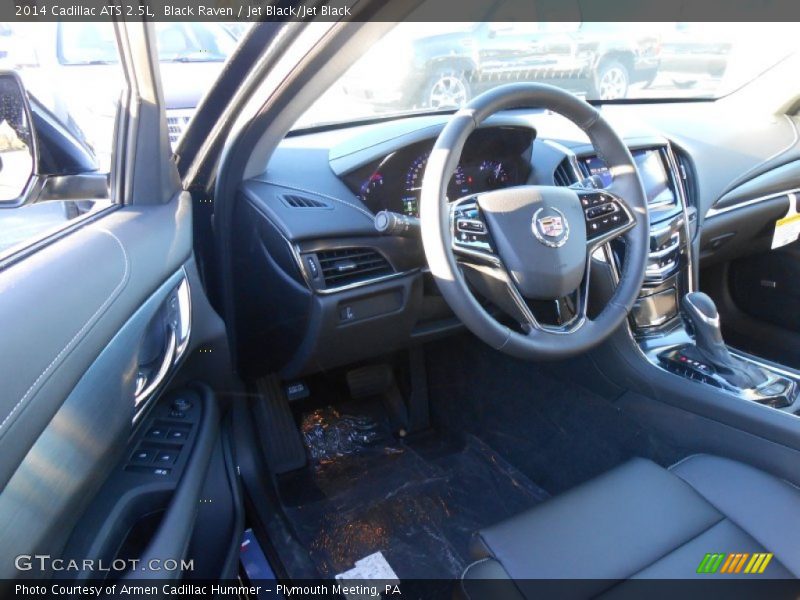 Black Raven / Jet Black/Jet Black 2014 Cadillac ATS 2.5L