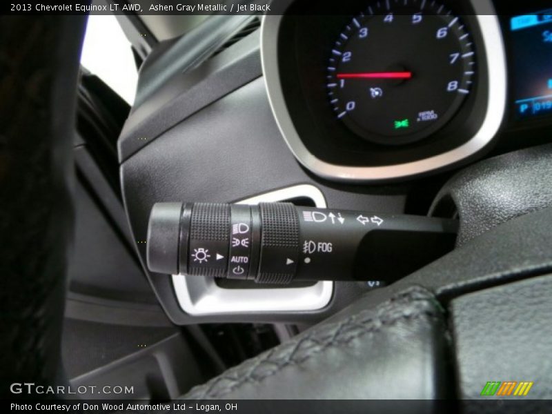 Ashen Gray Metallic / Jet Black 2013 Chevrolet Equinox LT AWD