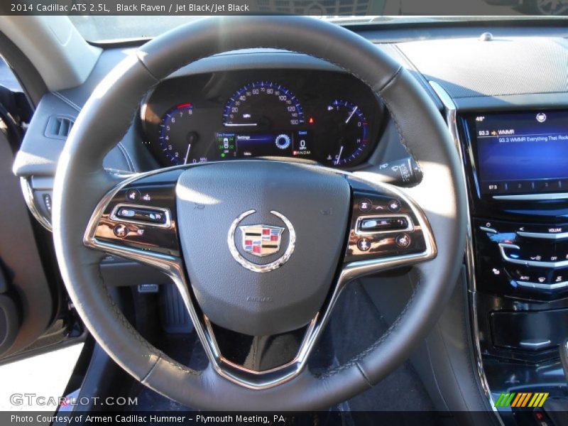 Black Raven / Jet Black/Jet Black 2014 Cadillac ATS 2.5L