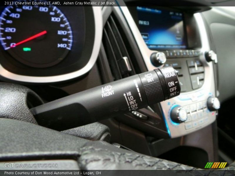 Ashen Gray Metallic / Jet Black 2013 Chevrolet Equinox LT AWD