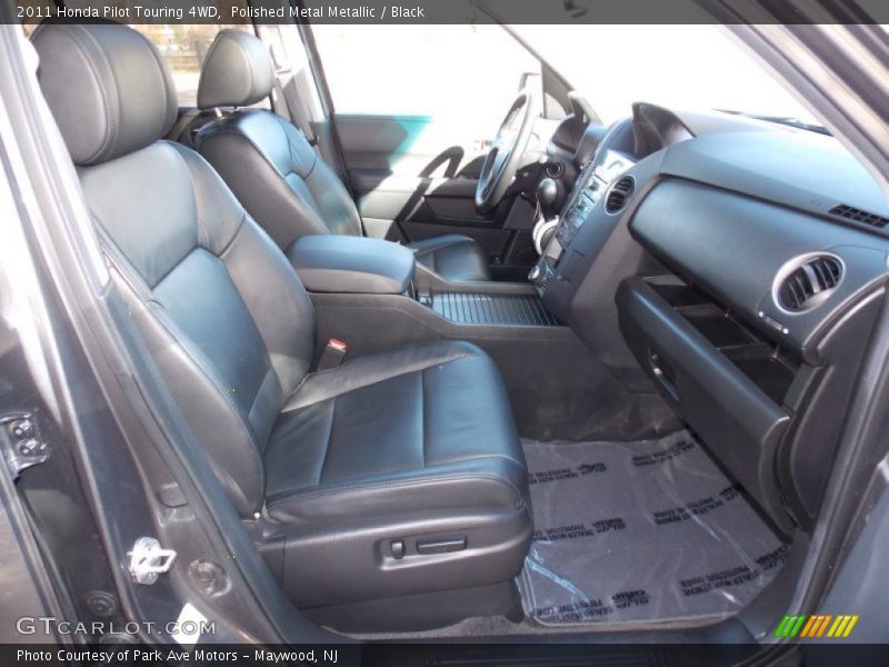 Polished Metal Metallic / Black 2011 Honda Pilot Touring 4WD