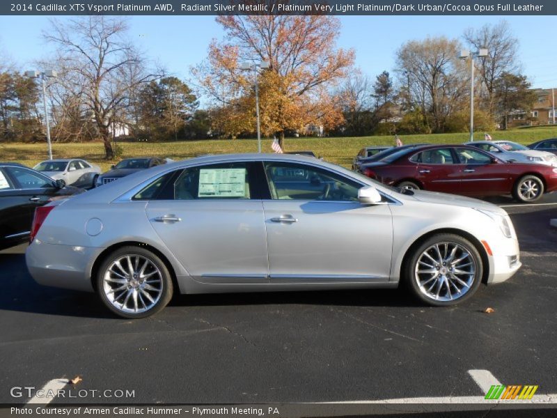  2014 XTS Vsport Platinum AWD Radiant Silver Metallic