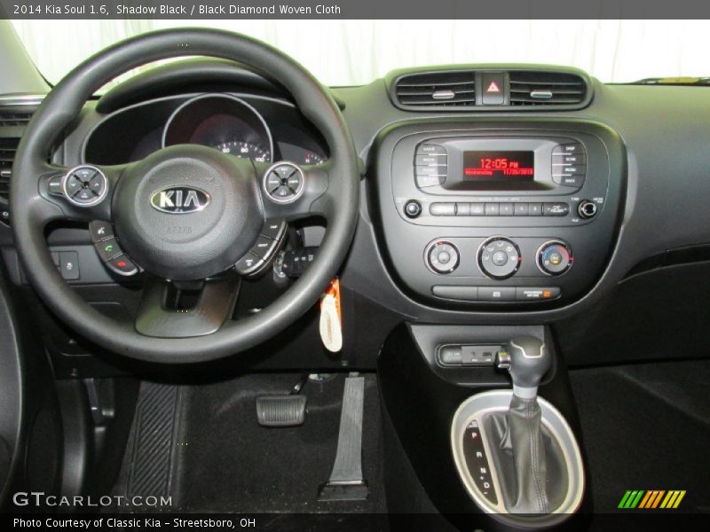 Shadow Black / Black Diamond Woven Cloth 2014 Kia Soul 1.6