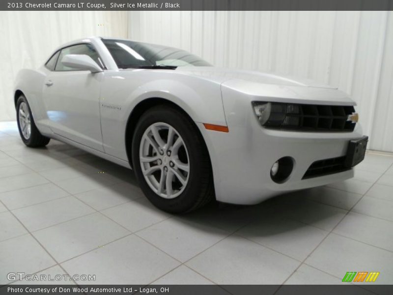 Silver Ice Metallic / Black 2013 Chevrolet Camaro LT Coupe