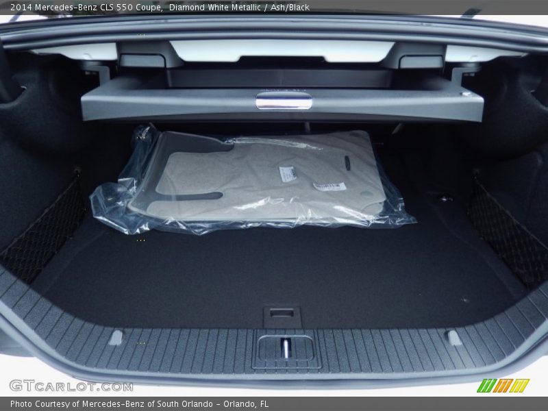 Diamond White Metallic / Ash/Black 2014 Mercedes-Benz CLS 550 Coupe
