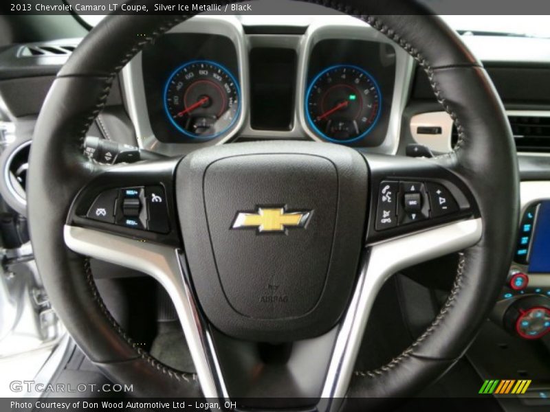 Silver Ice Metallic / Black 2013 Chevrolet Camaro LT Coupe