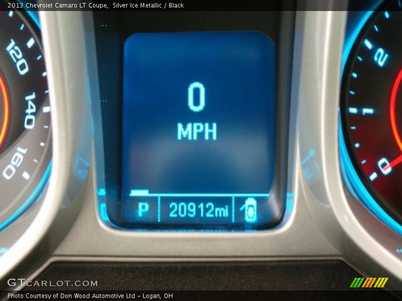 Silver Ice Metallic / Black 2013 Chevrolet Camaro LT Coupe