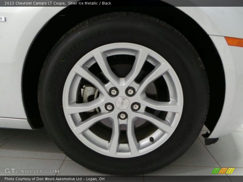 Silver Ice Metallic / Black 2013 Chevrolet Camaro LT Coupe