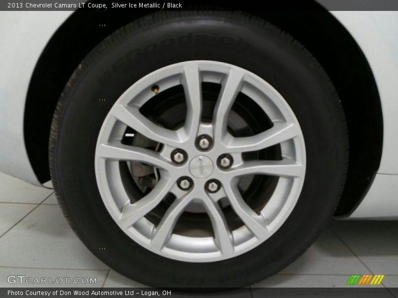 Silver Ice Metallic / Black 2013 Chevrolet Camaro LT Coupe