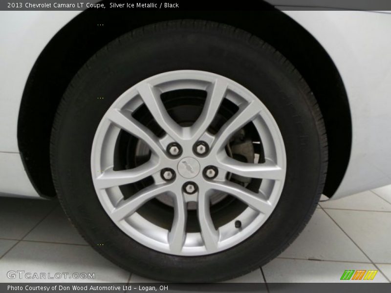 Silver Ice Metallic / Black 2013 Chevrolet Camaro LT Coupe