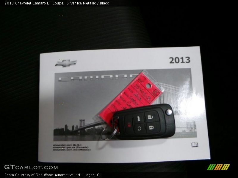 Silver Ice Metallic / Black 2013 Chevrolet Camaro LT Coupe