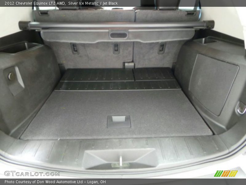 Silver Ice Metallic / Jet Black 2012 Chevrolet Equinox LTZ AWD