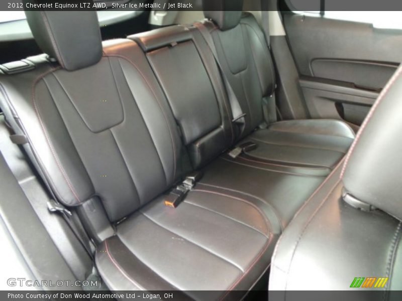 Silver Ice Metallic / Jet Black 2012 Chevrolet Equinox LTZ AWD