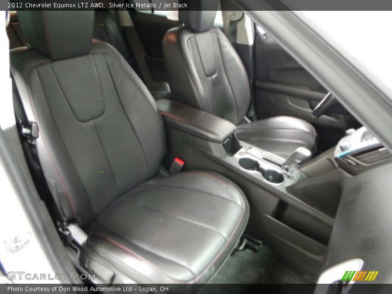 Silver Ice Metallic / Jet Black 2012 Chevrolet Equinox LTZ AWD