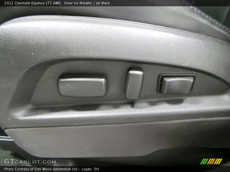 Silver Ice Metallic / Jet Black 2012 Chevrolet Equinox LTZ AWD