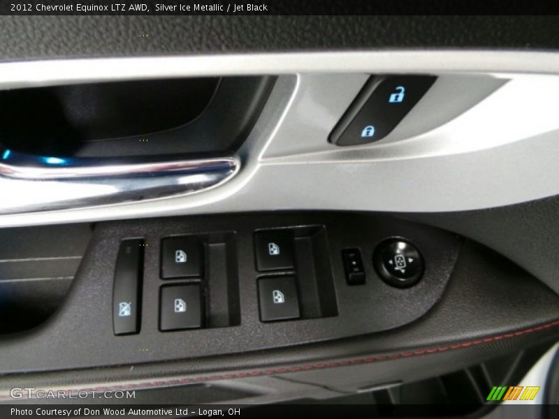 Silver Ice Metallic / Jet Black 2012 Chevrolet Equinox LTZ AWD
