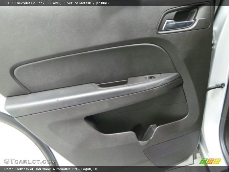Silver Ice Metallic / Jet Black 2012 Chevrolet Equinox LTZ AWD