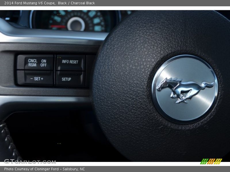 Black / Charcoal Black 2014 Ford Mustang V6 Coupe