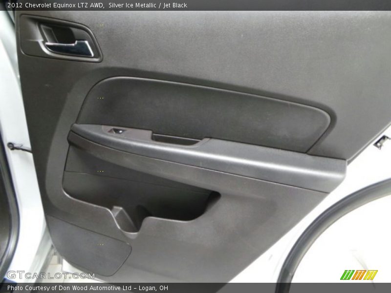 Silver Ice Metallic / Jet Black 2012 Chevrolet Equinox LTZ AWD