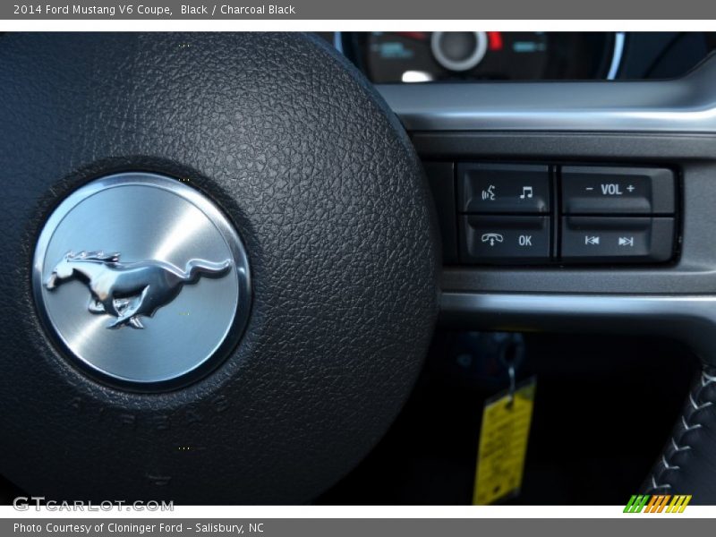 Black / Charcoal Black 2014 Ford Mustang V6 Coupe