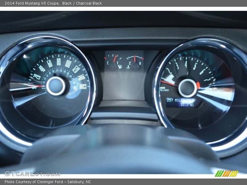 Black / Charcoal Black 2014 Ford Mustang V6 Coupe