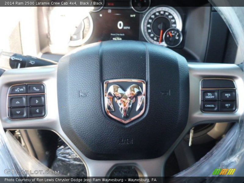 Black / Black 2014 Ram 2500 Laramie Crew Cab 4x4