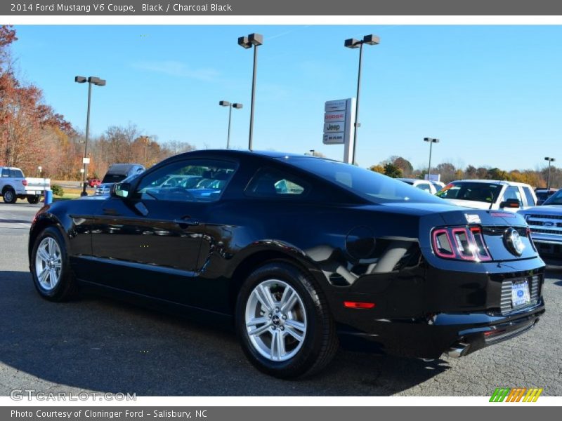 Black / Charcoal Black 2014 Ford Mustang V6 Coupe
