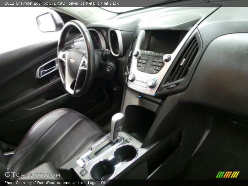Silver Ice Metallic / Jet Black 2012 Chevrolet Equinox LTZ AWD