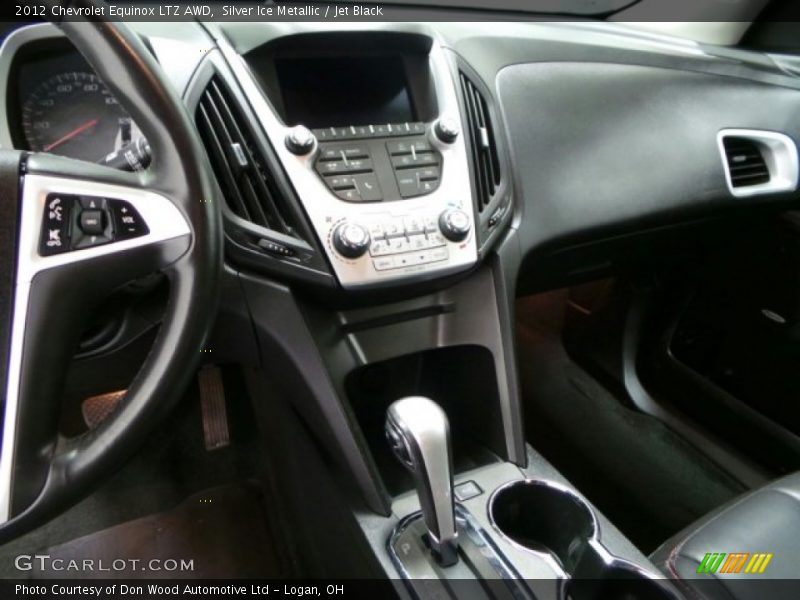 Silver Ice Metallic / Jet Black 2012 Chevrolet Equinox LTZ AWD