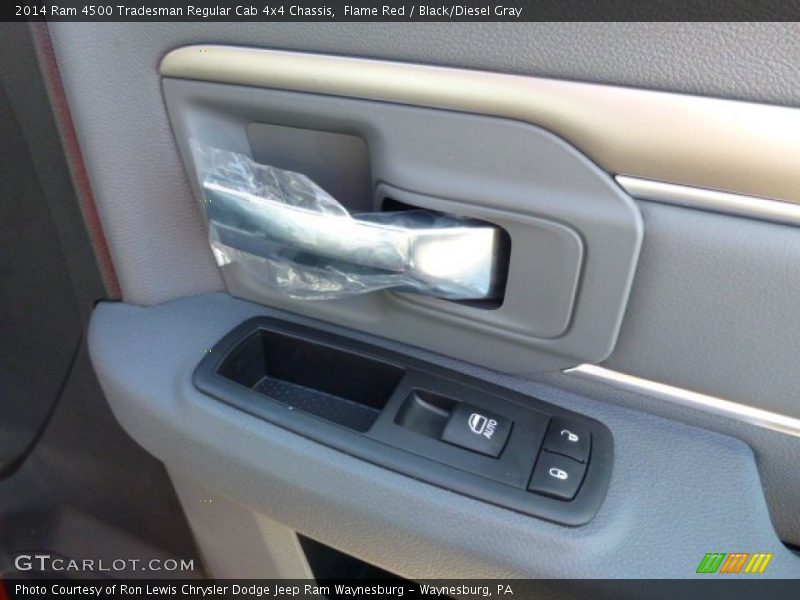 Flame Red / Black/Diesel Gray 2014 Ram 4500 Tradesman Regular Cab 4x4 Chassis